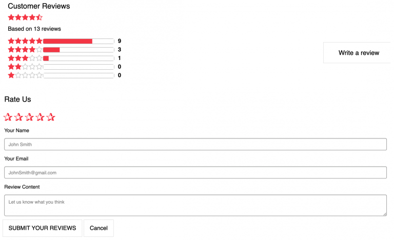 Editorify design settings for display style, pagination and sorting