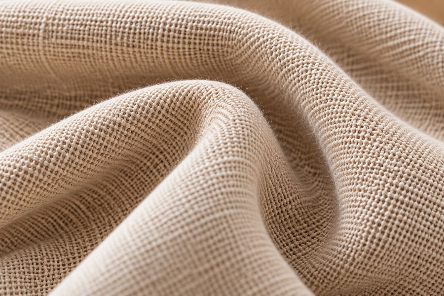 Close-up of the weave